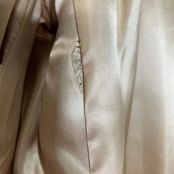 Vtg Adolph Schuman for Lilli Ann Woman’s Coat Light Brown Faux Mink Fur English - Picture 9 of 15